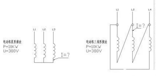 電機每根電線電流怎么算？